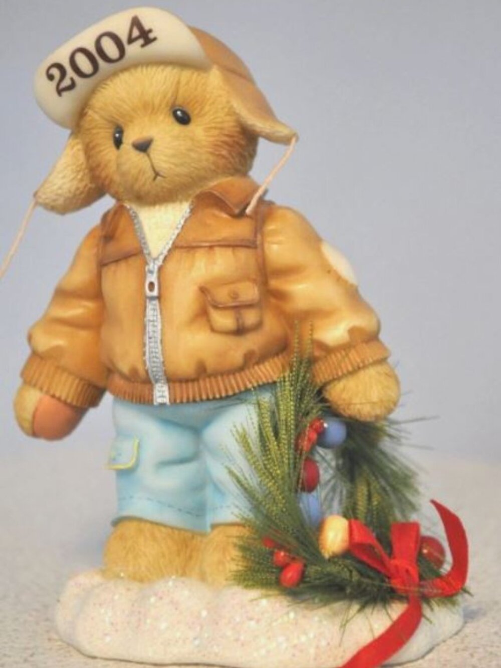 Cherished Teddies Decorating The Holidays With Happiness 118385 in original Box